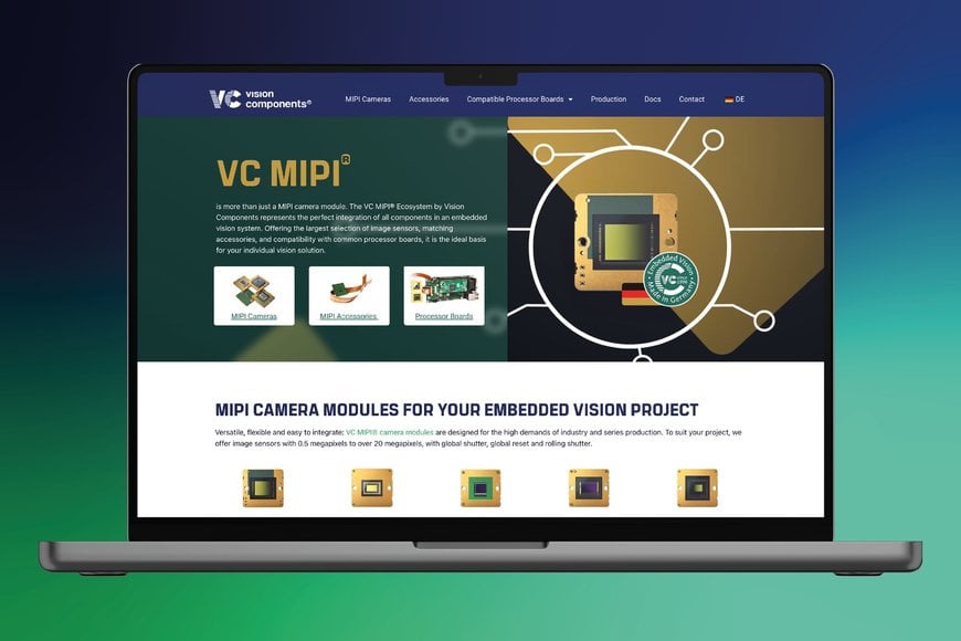 MIPI-modules.com: New website for the VC MIPI Ecosystem